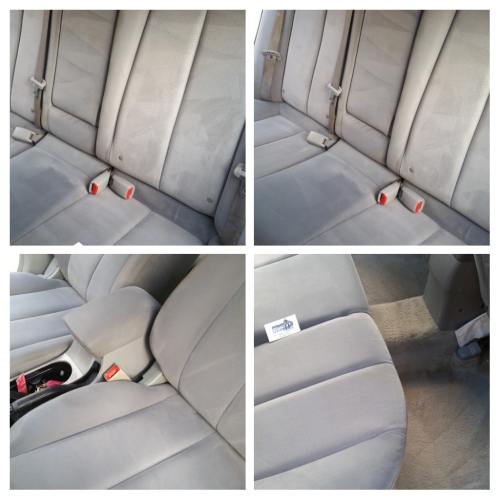 Before and after cleaning