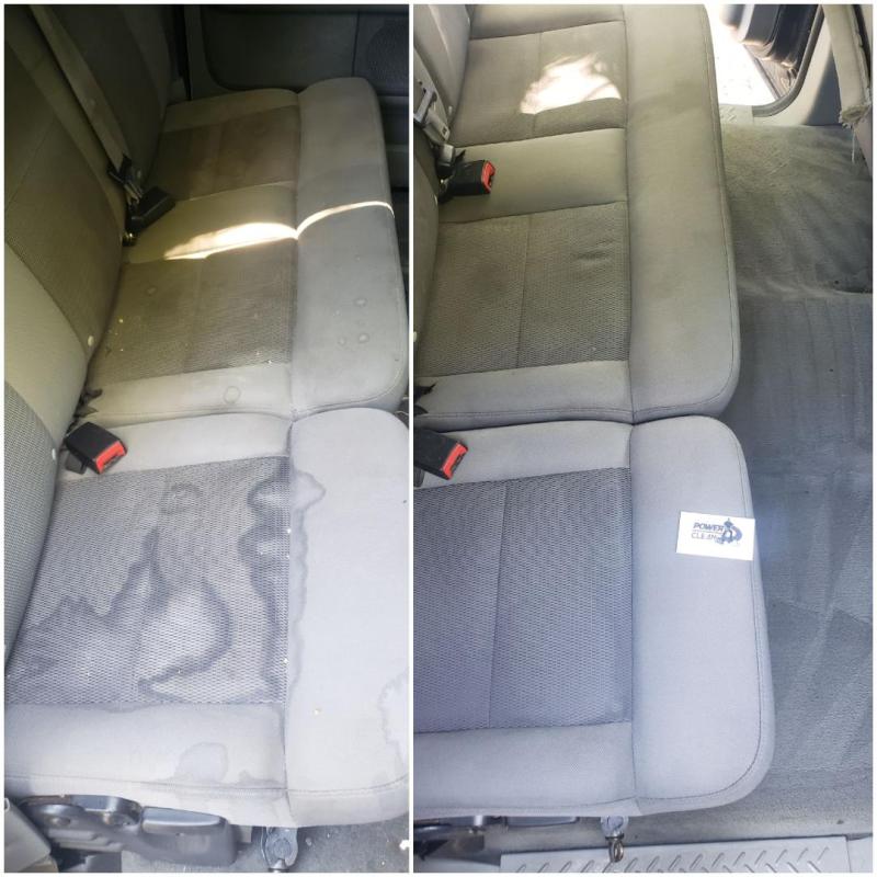 Before and after cleaning