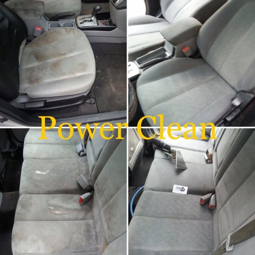 Before and after cleaning
