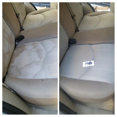 Before and after cleaning