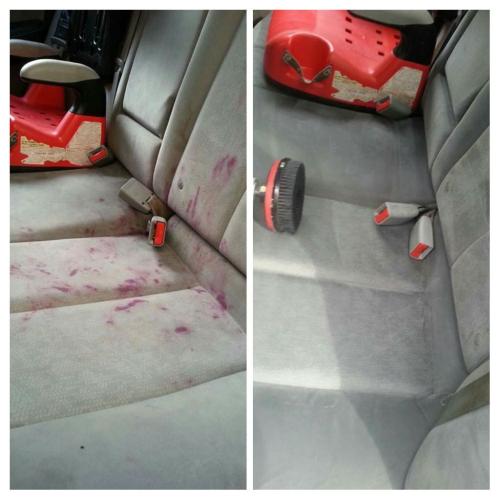 Before and after cleaning