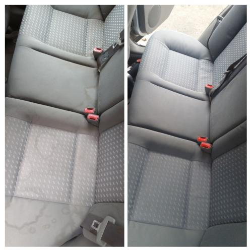 Before and after cleaning