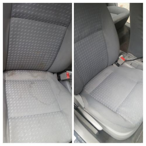 Before and after cleaning