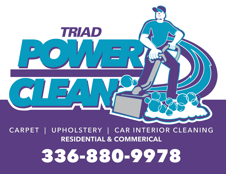 Triad Power Clean: carpet, upholstery, car interior cleaning, residential & commercial, 336-880-9978