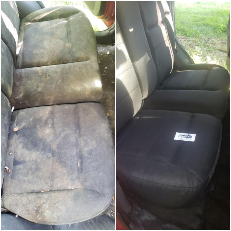 Before and after cleaning
