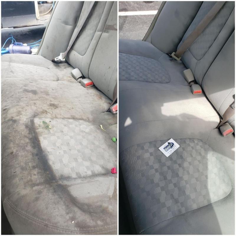 Before and after cleaning