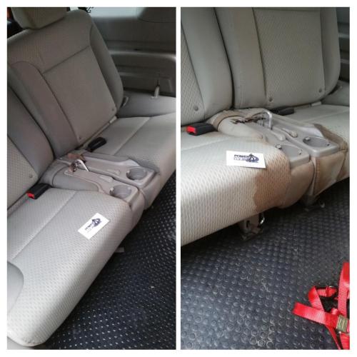 Before and after cleaning