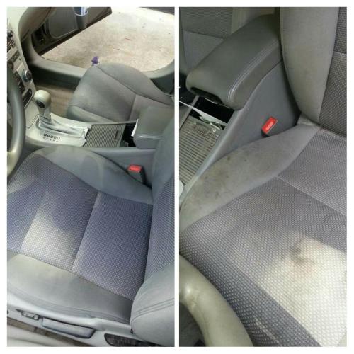 Before and after cleaning